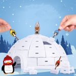 Activité ludique autour de la glace et des igloos pour petits