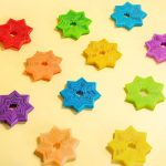 Fidget Toy étoile colorée, conçu pour les enfants âgés de 3 à 4 ans