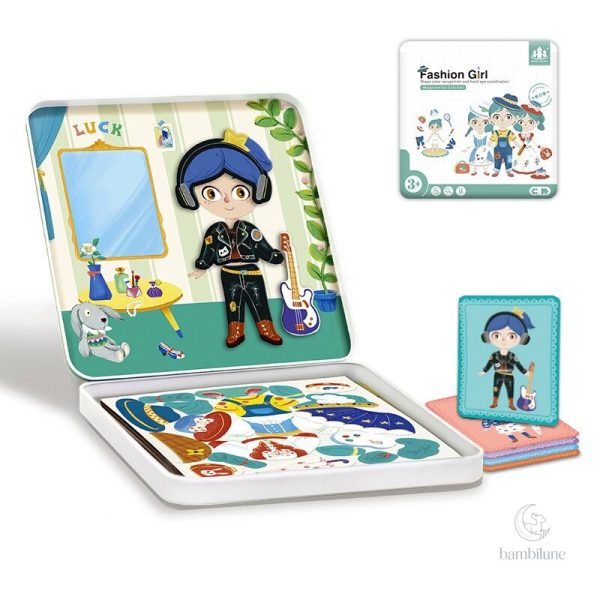 Puzzle magnétique pour enfants, idéal pour le jeu éducatif