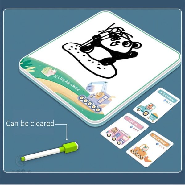 Éducatif puzzle en bois sur la circulation des animaux