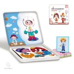 Puzzle en bois sur les animaux pour éveil et apprentissage