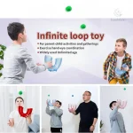 Balle de jonglage colorée pour enfants de 5 à 6 ans