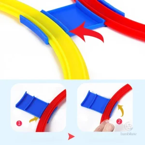 Activité ludique avec cerceaux pour sauter et s'amuser
