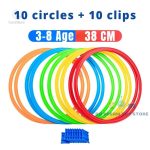 Jouets de saut Jump Hoops pour améliorer l'équilibre des enfants