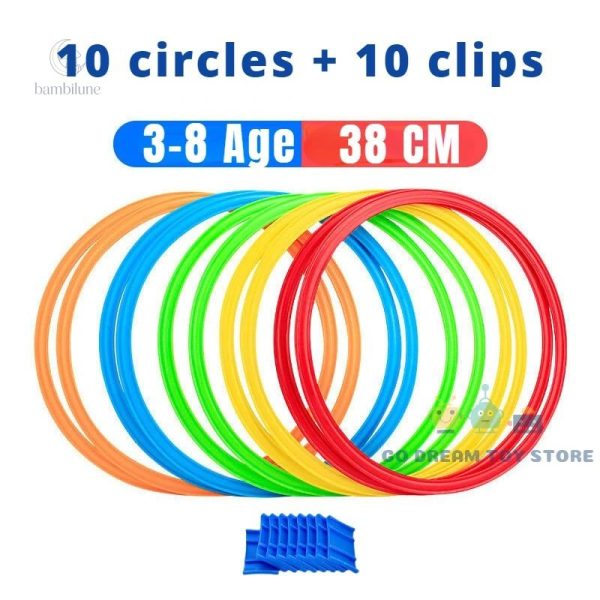 Jouets de saut Jump Hoops pour améliorer l'équilibre des enfants