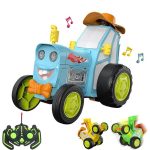 Tracteur RC avec sauts et cascades pour enfants