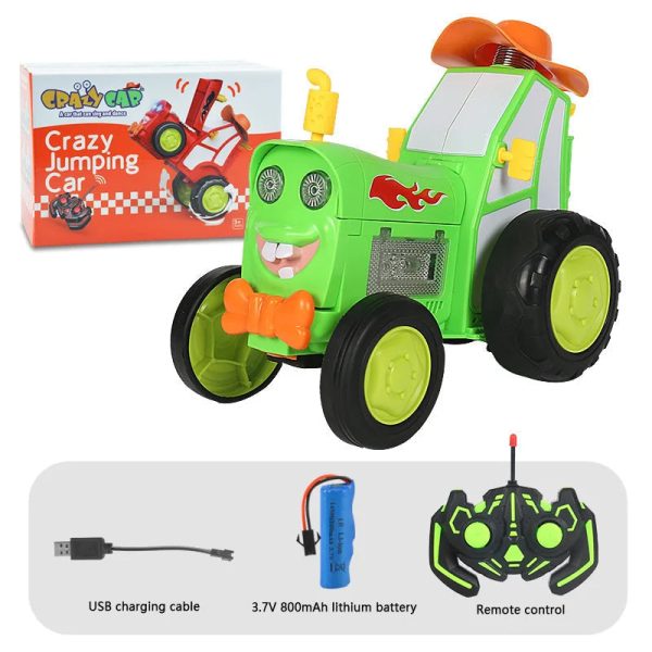 Aventure en plein air avec le tracteur Jumping Car RC
