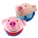 Balle interactive en forme de cochon pour bébés