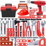 Set d'outils jouets pour construction créative