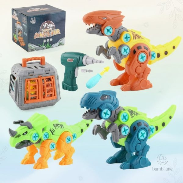 Dinosaures à construire pour enfants de 3 à 4 ans