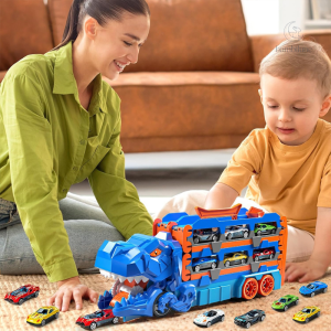 Chariot de transport pliable Dino pour enfants