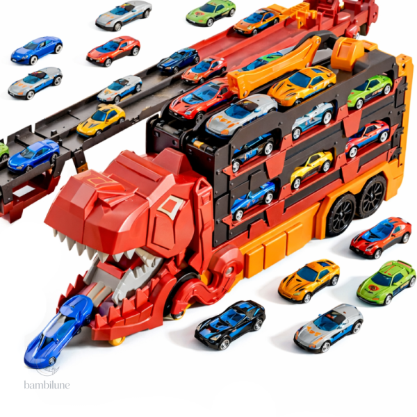 JurassicTruck, jouet pliable pour les fans de dinosaures