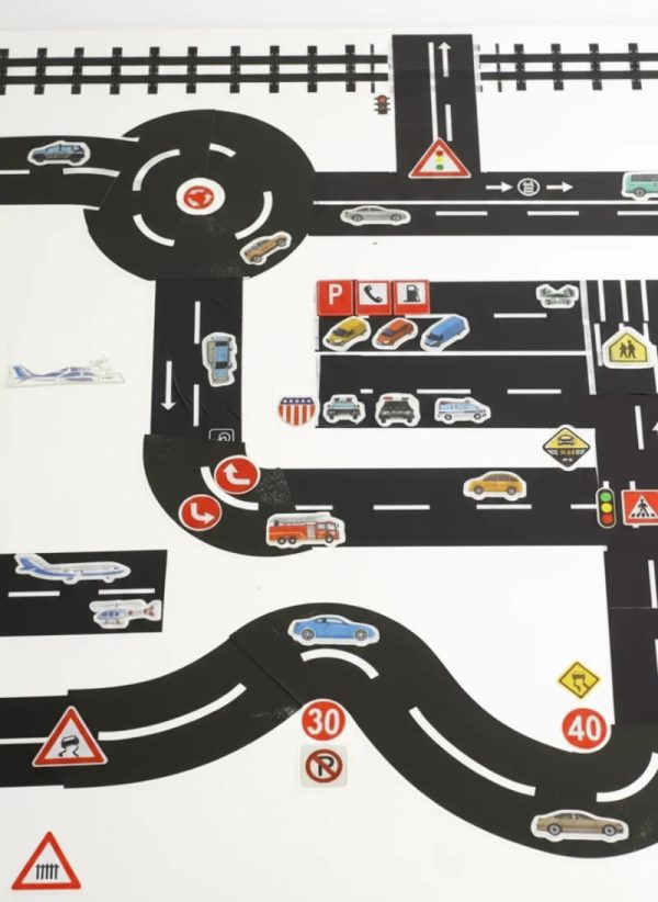 Ruban adhésif pratique pour la circulation routière