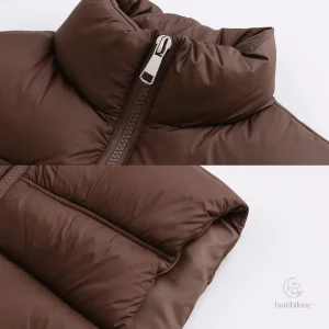 Gilet d'hiver pour enfants, style décontracté et moderne
