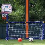 Jeux de ballons pour enfants, football et basket