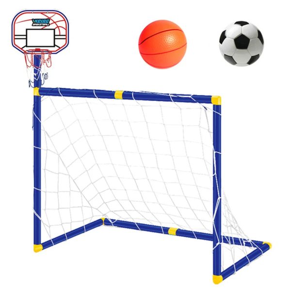 Activités sportives en plein air : football et basket