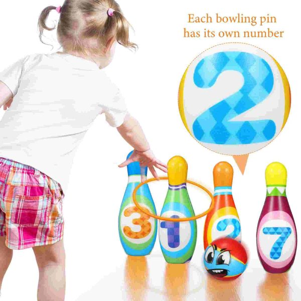 Jeu de quilles adapté aux enfants de 4 à 5 ans
