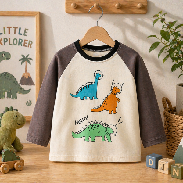 Pull dino, parfait pour les jeux