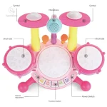 Kit de batterie pour stimuler la coordination des enfants