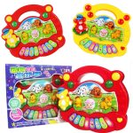 Piano musical pour enfants avec animaux colorés