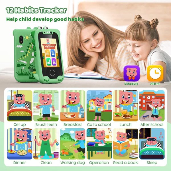 Téléphone coloré pour le divertissement des jeunes enfants
