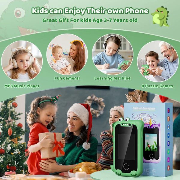 Téléphone pour enfants, idéal pour le jeu et la découverte