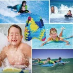 Bodyboard pour enfants de 5 à 6 ans, idéal pour l'été