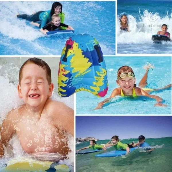Bodyboard pour enfants de 5 à 6 ans, idéal pour l'été