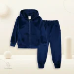 Survêtement en velours chaud et confortable pour enfants - vue 5