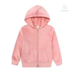 Survêtement pour enfants en velours, look tendance
