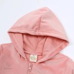 Ensemble de survêtement pour enfants, matière velours