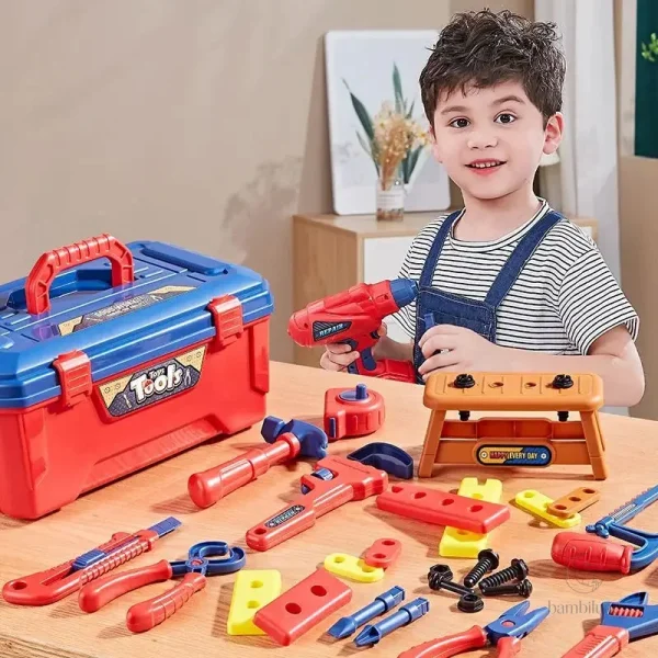 Outils jouets pour apprendre en s'amusant