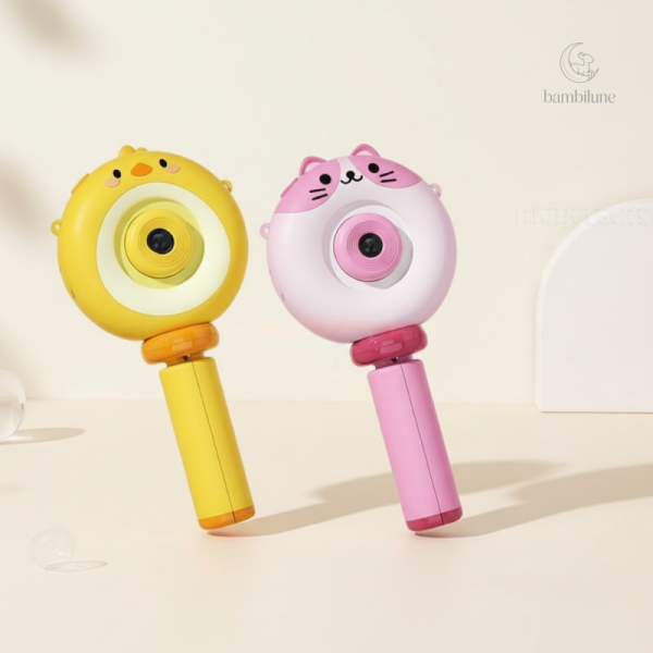 Appareil photo coloré pour stimuler l'imagination des enfants