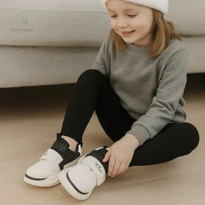 Baskets à velcro confortables pour enfants