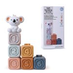 Jouets à mâcher colorés pour le développement des bébés