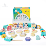 Ludique et éducatif : jeu de perles à enfiler pour tout-petits