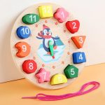 Jouet interactif pour enfants de 2 à 3 ans sur le thème de l'heure