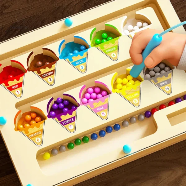 Learning Labyrinth – Jeu magnétique pour enfants de 3 à 4 ans