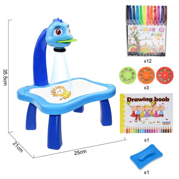 Support visuel pour le dessin et la peinture