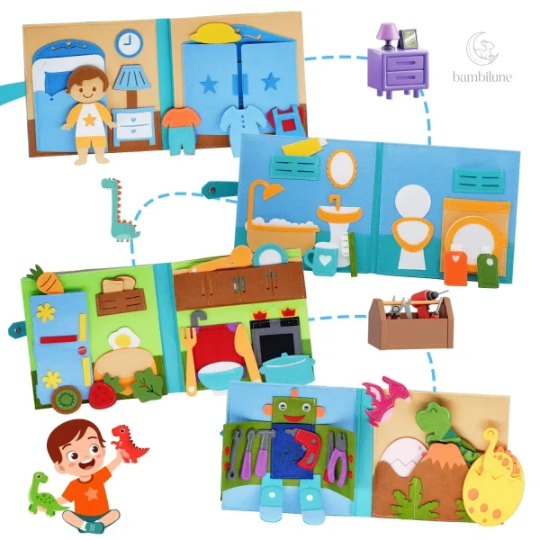 Life Skills Book – Cahier d'activités pour les tout-petits - vue 2
