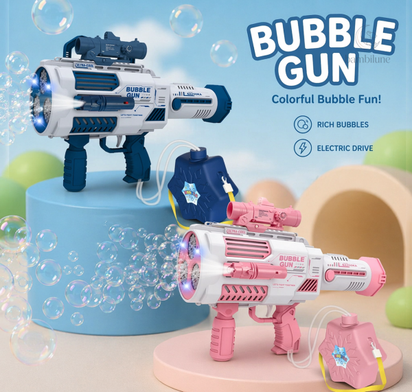 Jouet à bulles lumineux et musical pour petits