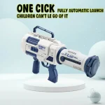 Pistolet à bulles avec effets lumineux pour jouer