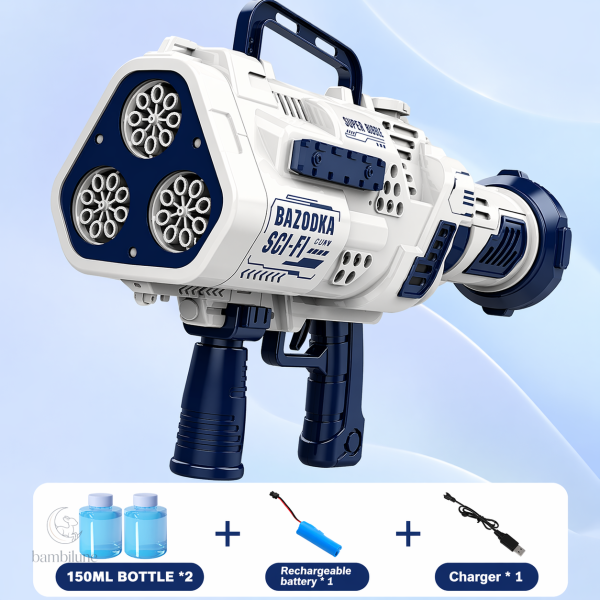 Pistolet à bulles idéal pour les activités extérieures