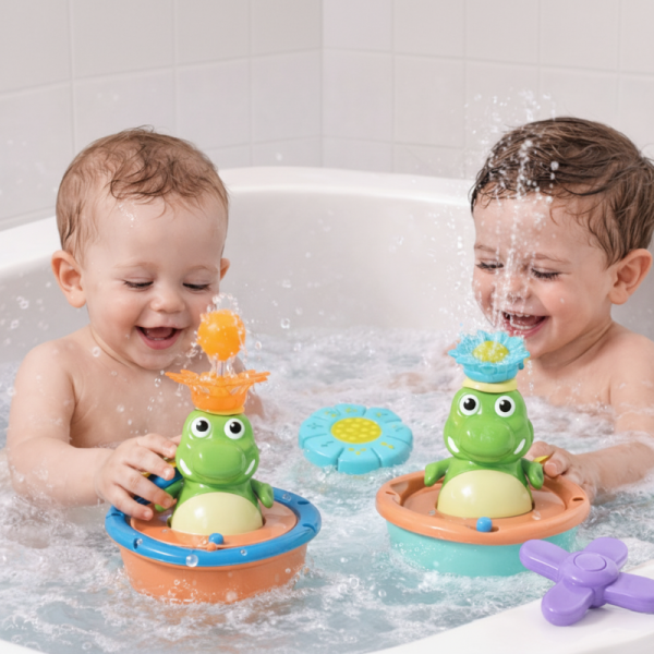Toys de bain ludique avec effet fontaine