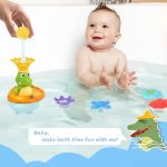 Crocodile de bain lumineux pour jeux aquatiques