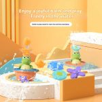 Jouet de bain interactif, crocodile amusant
