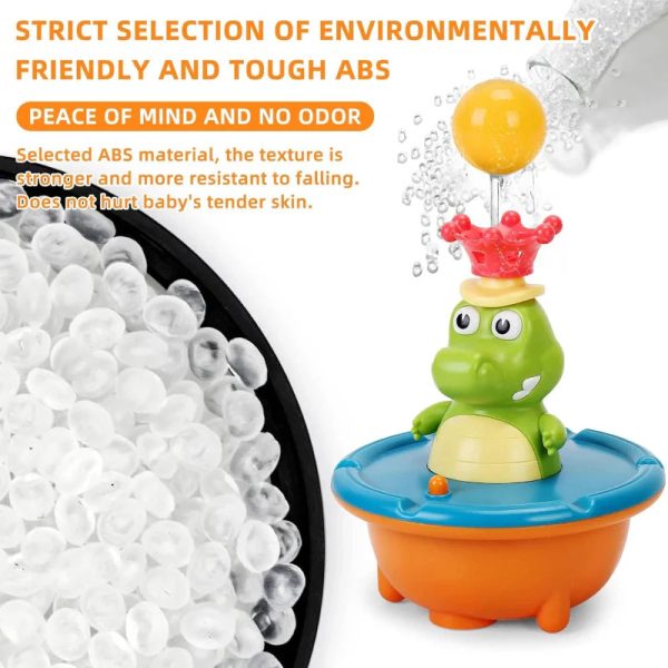 Crocodile interactif, idéal pour le bain des enfants