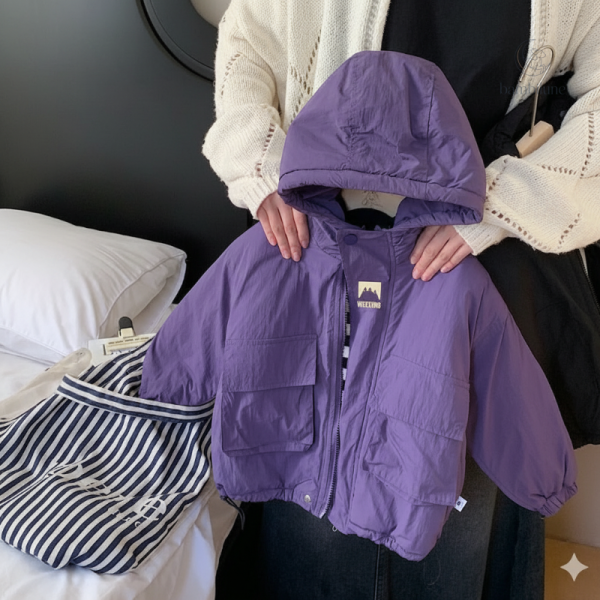 Veste légère pour enfants, idéale pour l'école et les loisirs