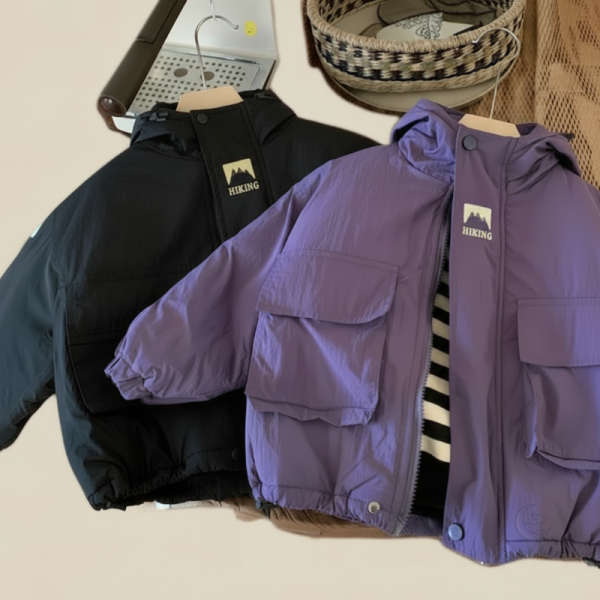 Coupe-vent enfant, matière souple et confortable