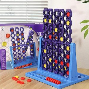 Jeu de réflexion Line up 4 Spin pour enfants de 5 à 6 ans
